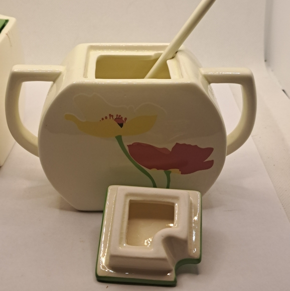 Russ retro creamer, sugar and creamer. - Picture 5 of 8